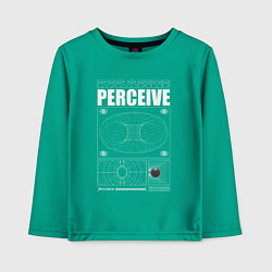 Детский лонгслив Perceive streetwear