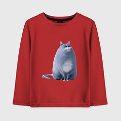 Детский лонгслив Кошка Хлоя