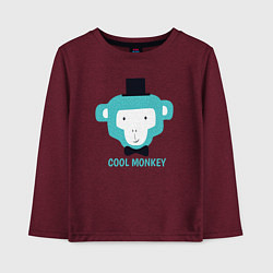 Детский лонгслив Cool monkey