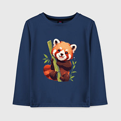 Детский лонгслив The Red Panda