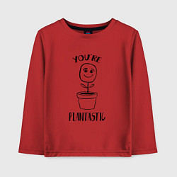 Детский лонгслив YOURE PLANTASTIC