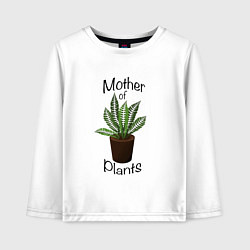 Детский лонгслив Mother of plants - Папоротник