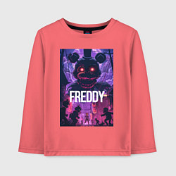 Детский лонгслив Freddy - мишка Фредди