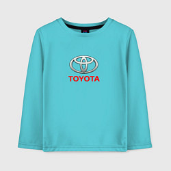 Детский лонгслив Toyota brend auto