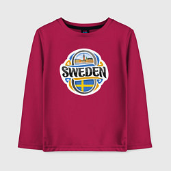 Детский лонгслив Sweden