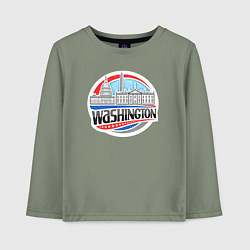 Детский лонгслив USA Washington