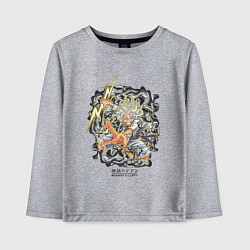 Детский лонгслив One piece молния Moncey D Luffy