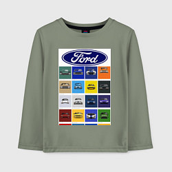 Детский лонгслив Ford модели