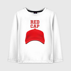 Детский лонгслив Red cap