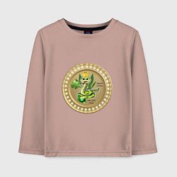 Детский лонгслив 2025 год змеи