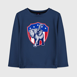 Детский лонгслив Elephant USA