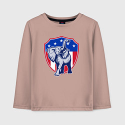 Детский лонгслив Elephant USA