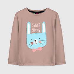 Детский лонгслив Sweet bunny