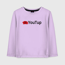 Детский лонгслив Youtup youtube