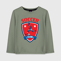 Детский лонгслив Sport soccer club