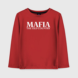 Детский лонгслив Mafia the old country logo