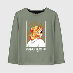 Детский лонгслив Rengoku Kyoujurou