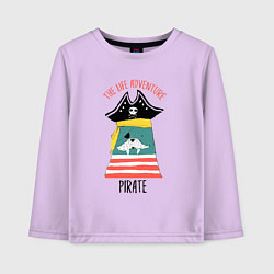 Детский лонгслив Пират - приключение жизни