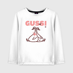 Детский лонгслив Гуси, пчелы