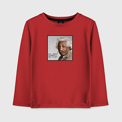 Детский лонгслив Темнокожий Эйнштейн: KFC мем