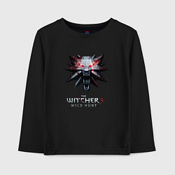 Детский лонгслив The Witcher logo