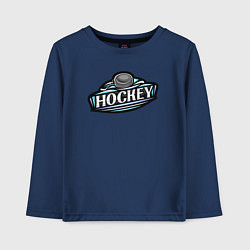 Детский лонгслив Hockey sport