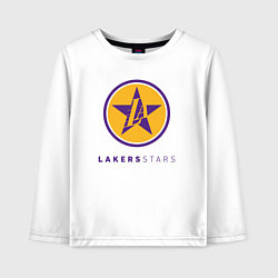 Детский лонгслив Lakers stars