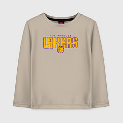 Детский лонгслив Team Los Angeles Lakers