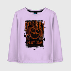 Лонгслив хлопковый детский Пеклопёс DogDay из Poppy Playtime, цвет: лаванда