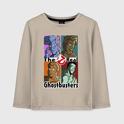 Детский лонгслив The real ghostbusters