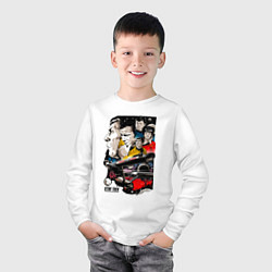 Лонгслив хлопковый детский Star Trek: Команда Энтерпрайз, цвет: белый — фото 2