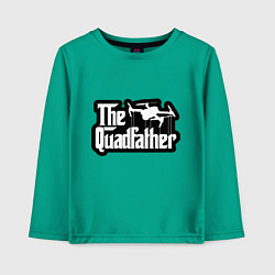 Детский лонгслив Батя дронов и квадрокоптеров