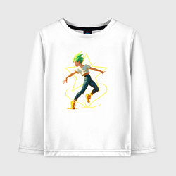 Детский лонгслив Танцующая девушка