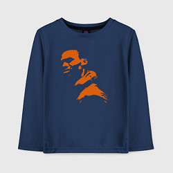 Лонгслив хлопковый детский Russell Westbrook, цвет: тёмно-синий