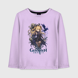 Детский лонгслив Фишль Genshin Impact