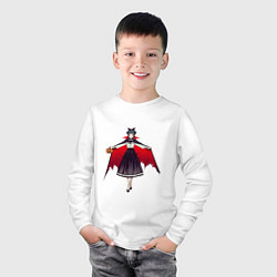 Лонгслив хлопковый детский МаоМао на Хэллоуин - Монолог Фармацевта, цвет: белый — фото 2