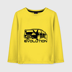 Детский лонгслив Evolution