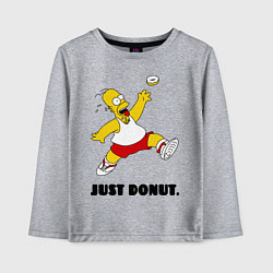 Детский лонгслив Just Donut