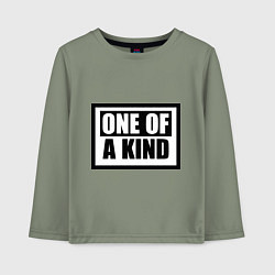 Детский лонгслив One of a kind