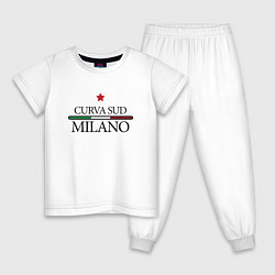 Детская пижама Curva Sud: Milano FC