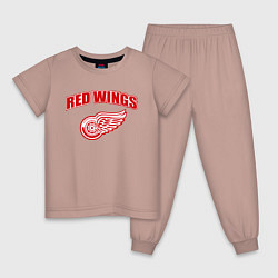 Детская пижама Detroit Red Wings