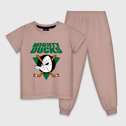 Детская пижама Anaheim Mighty Ducks