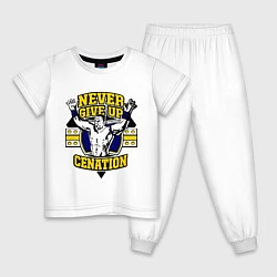 Детская пижама Never Give Up: Cenation