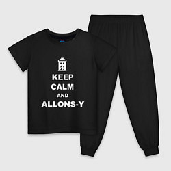 Детская пижама Keep Calm & Allons-Y