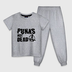 Детская пижама Punks not dead