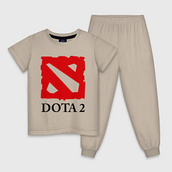 Детская пижама Dota 2: Logo