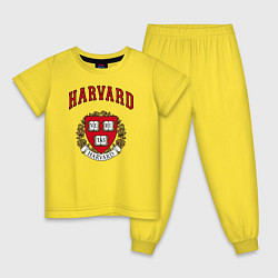 Детская пижама Harvard university