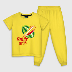 Детская пижама Fruit Ninja