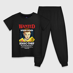 Детская пижама Wanted: Eggo Thief / 11