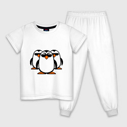 Детская пижама Банда пингвинов